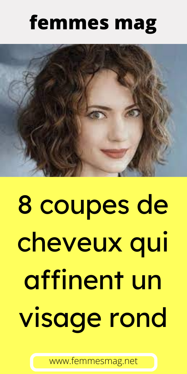 Coupe flatteuse visage rond