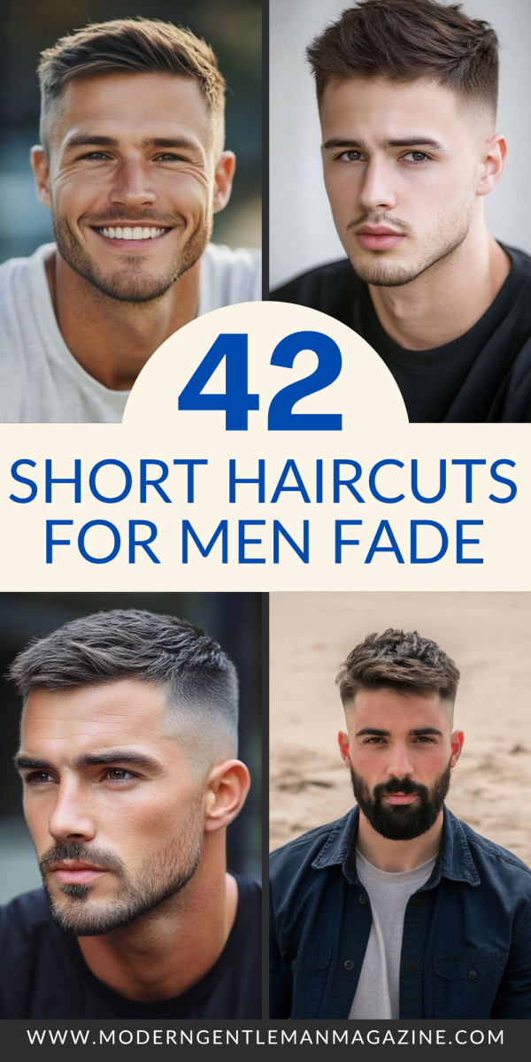 Style court homme moderne