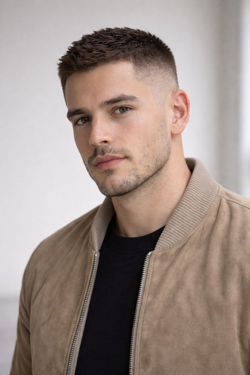 Coiffure homme cheveux courts