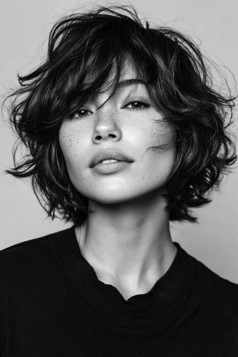 Coupe cheveux épais femme
