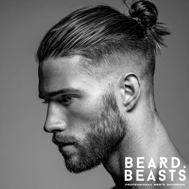 Chignon homme man bun
