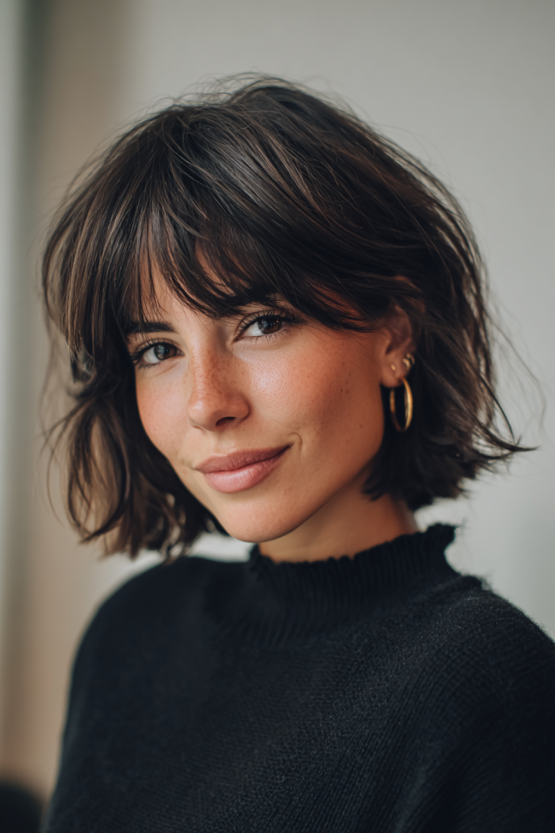 Frange rideau sur court