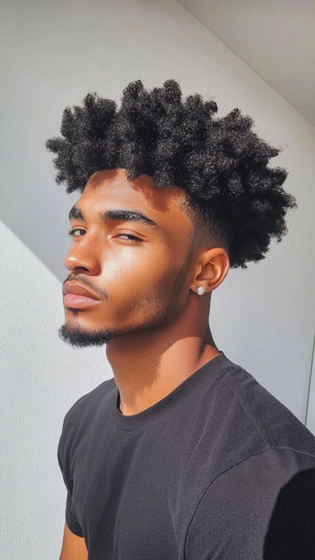 Afro homme