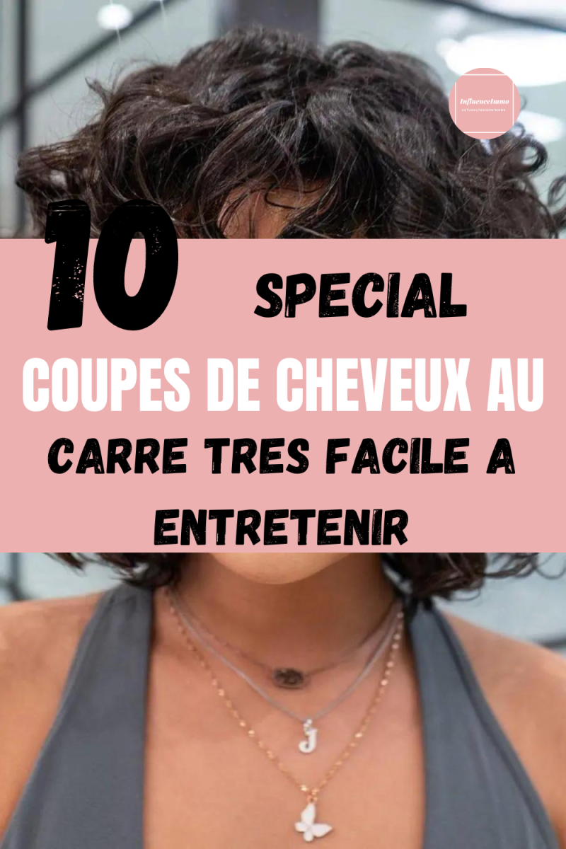 Carré frange latérale