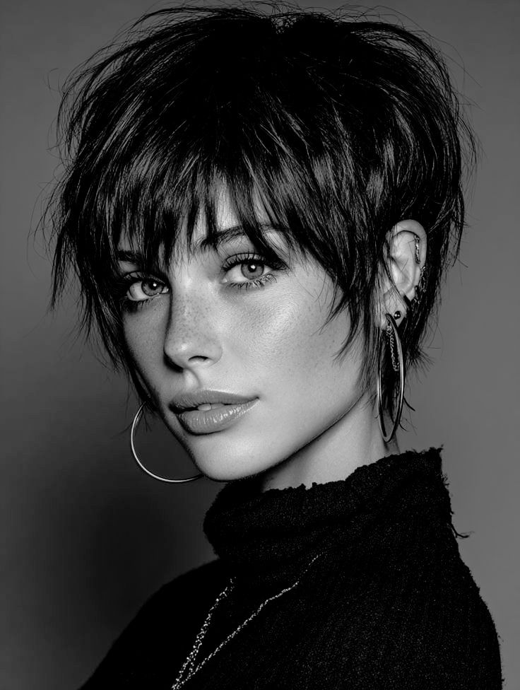 Court effilé sauvage