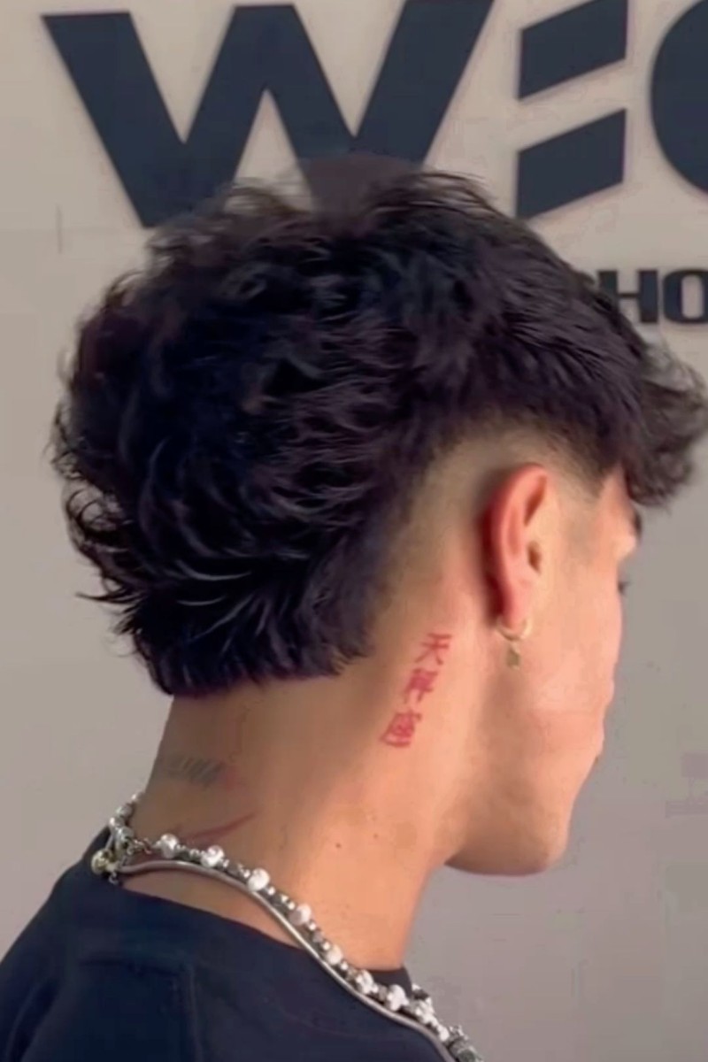 Mulet dégradé homme