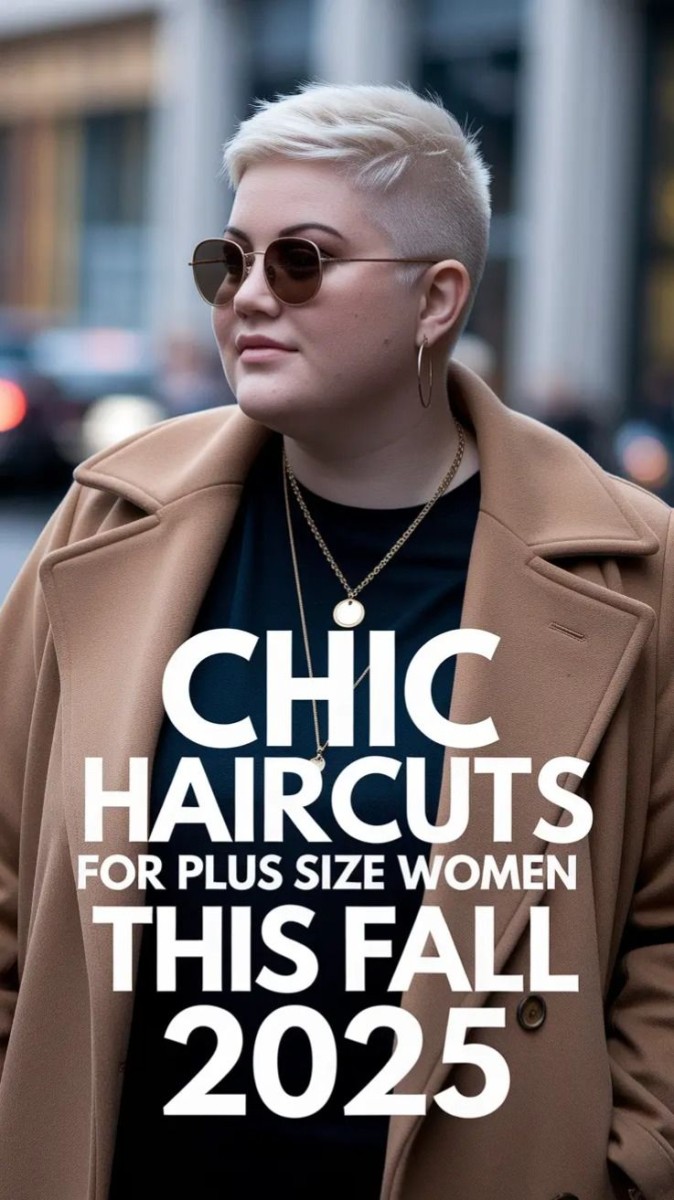 Coupe courte visage rond femme