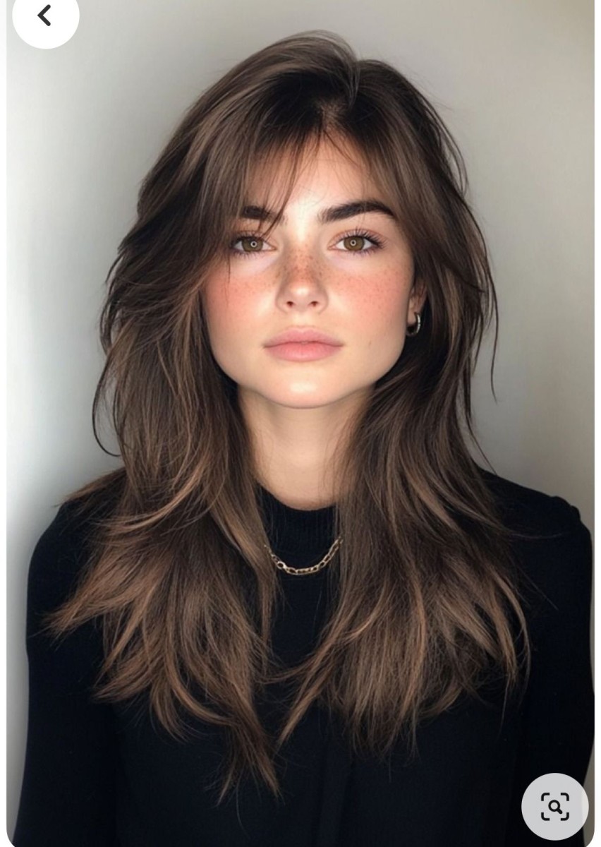 Frange rideau dégradée