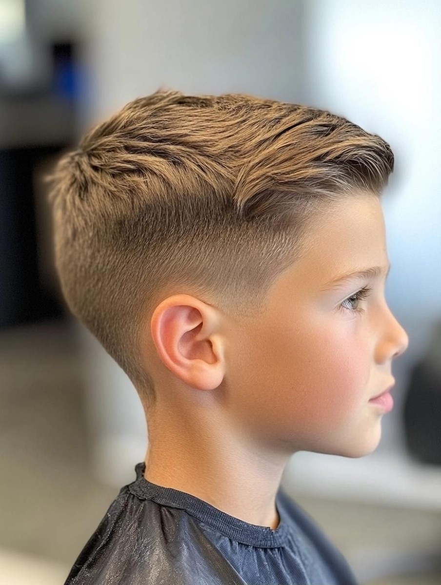 Coupe garçon 12 ans tendance