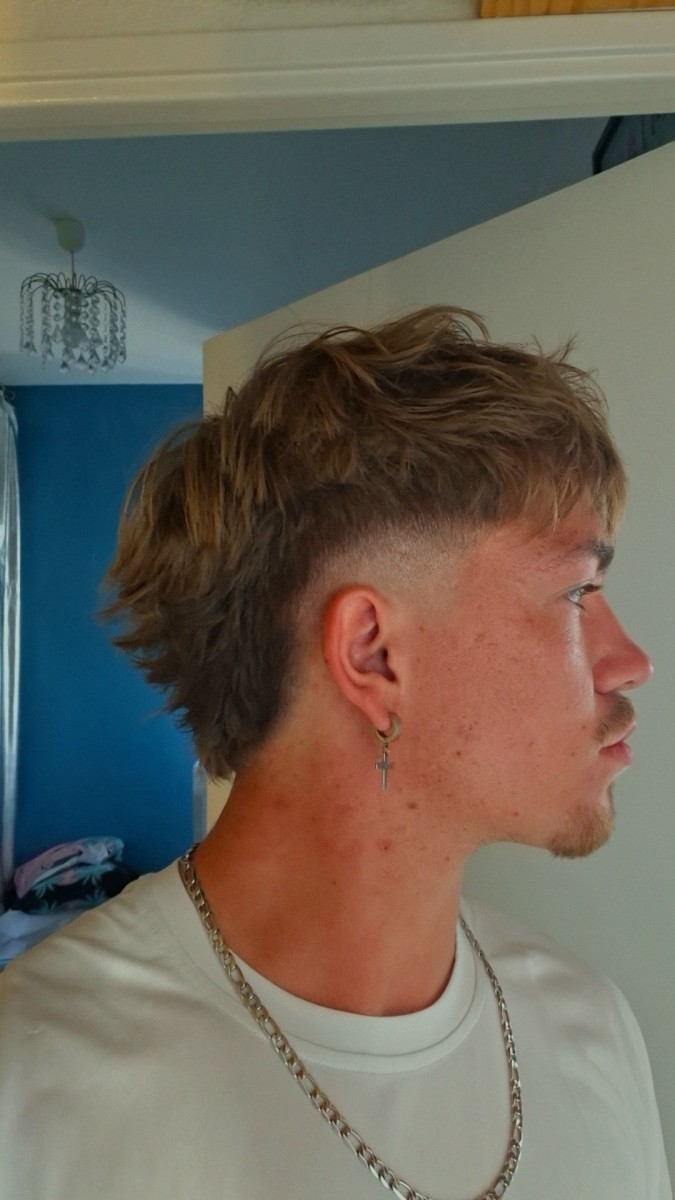 Mulet dégradé homme