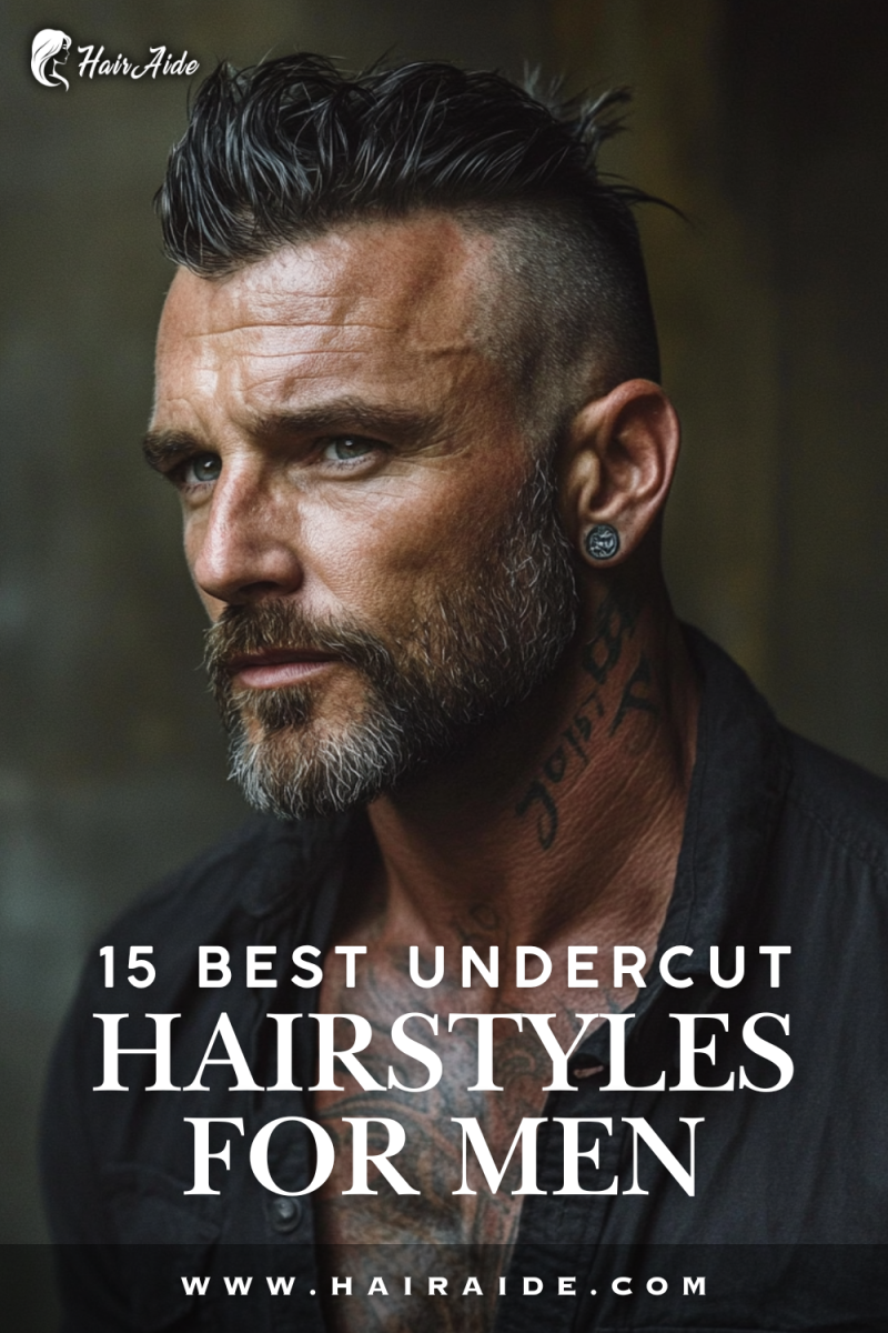 Rasé côtés long dessus