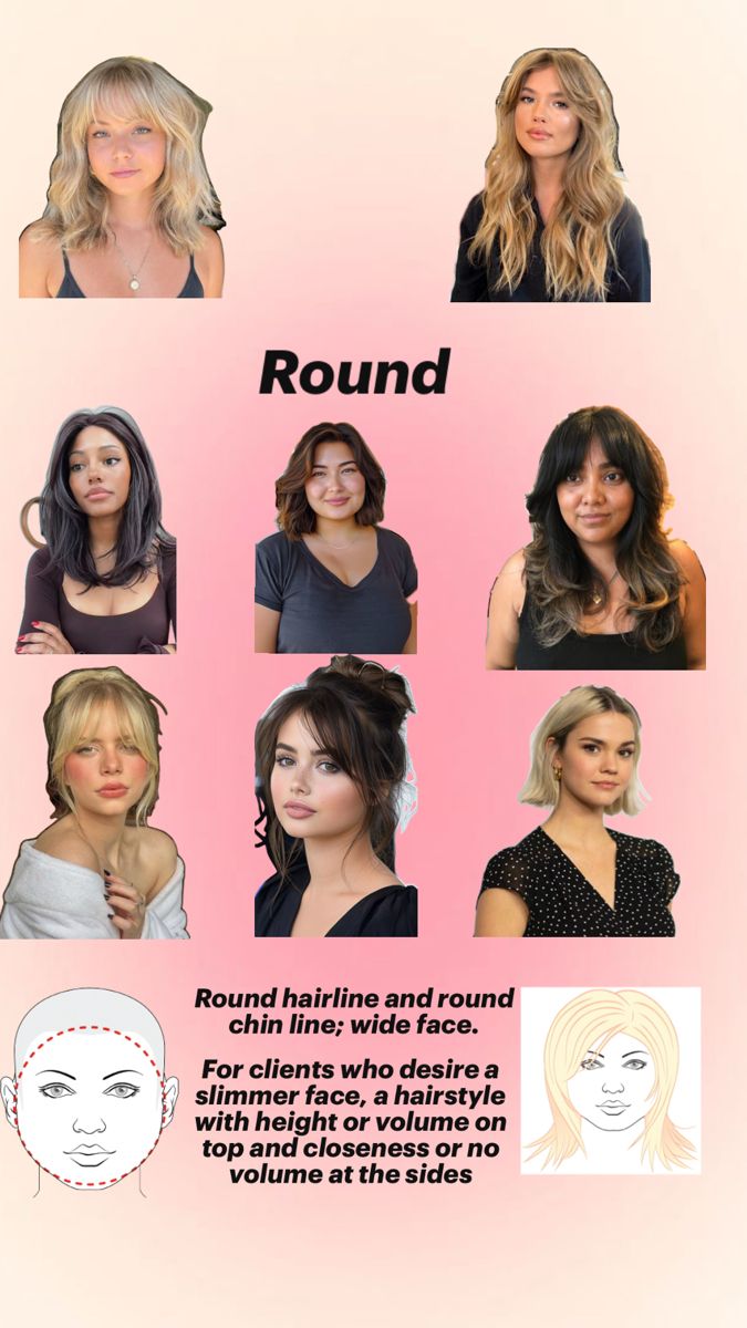 Morphologie visage rond coiffure