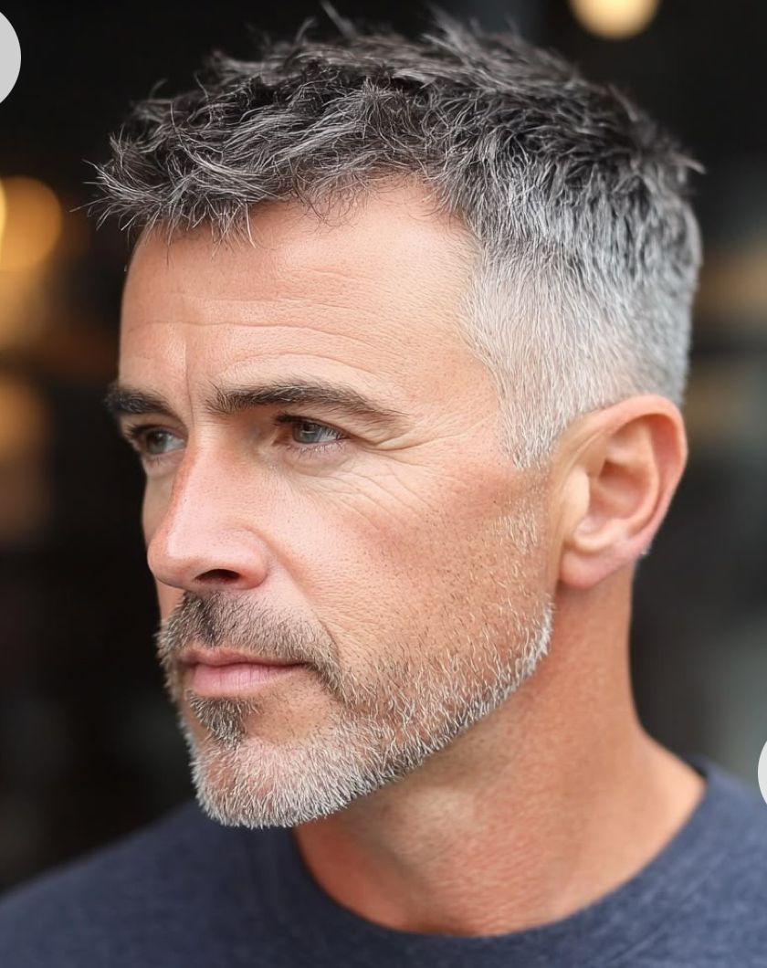Coupe homme cheveux en avant