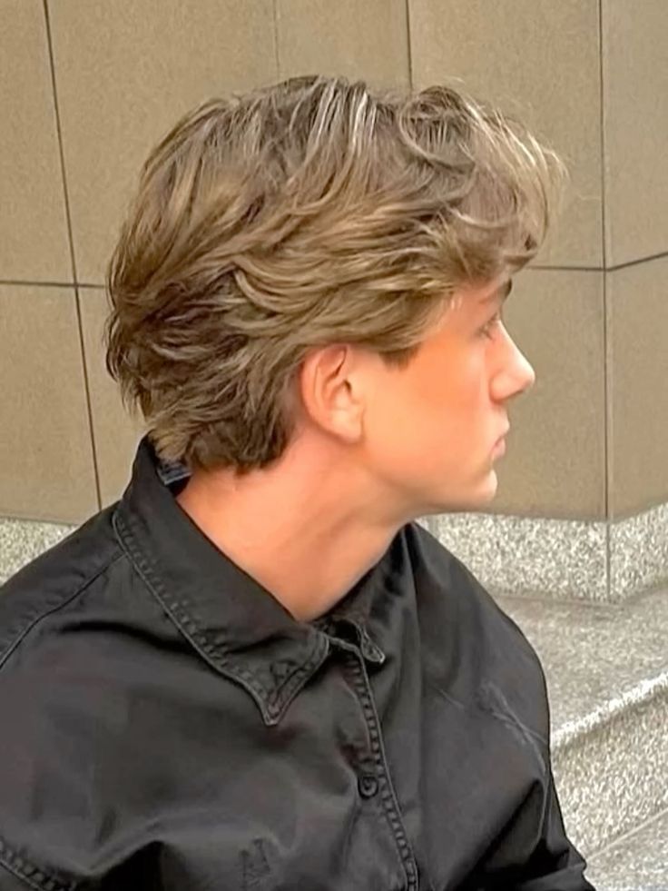 Dégradé mi-long homme style