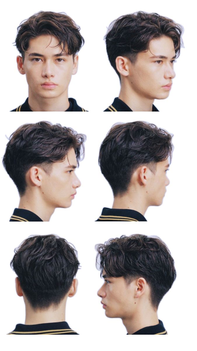 Coupe homme cheveux en avant