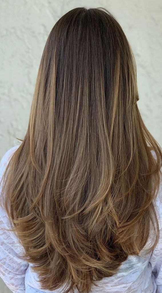 Dégradé long lisse