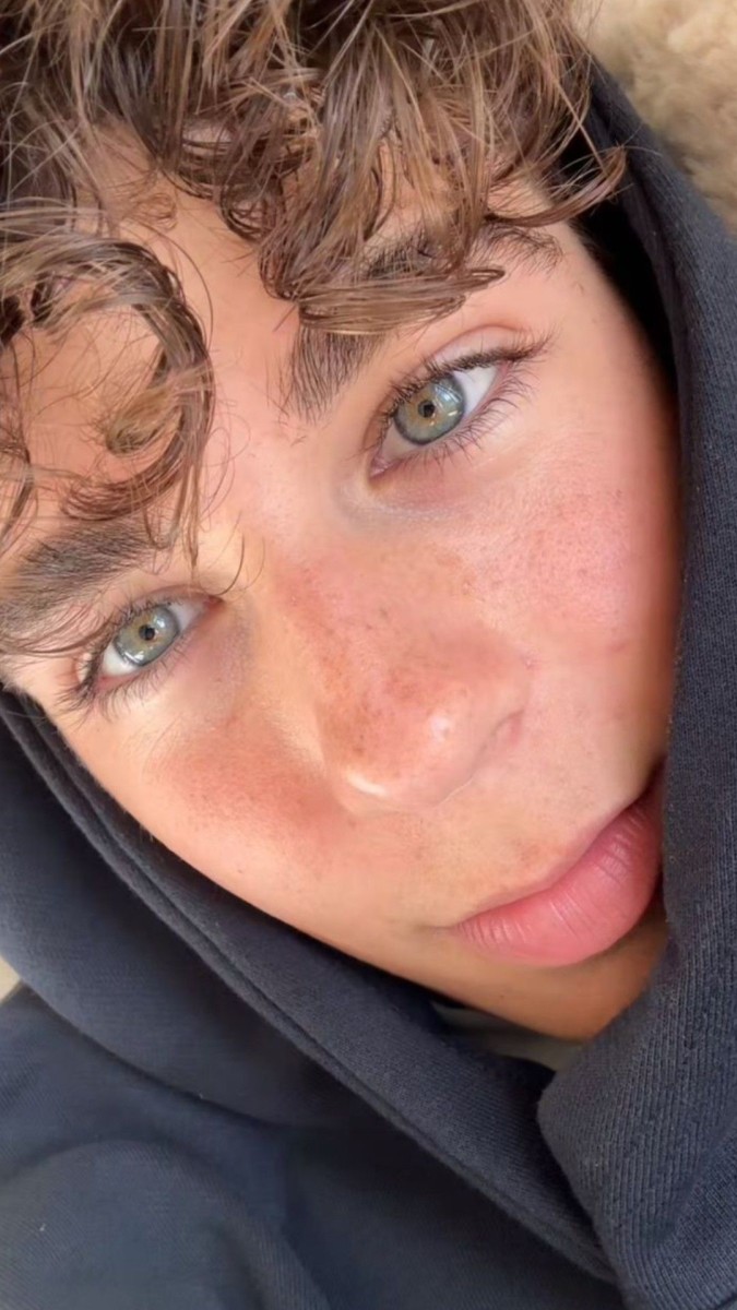 Dégradé garçon école