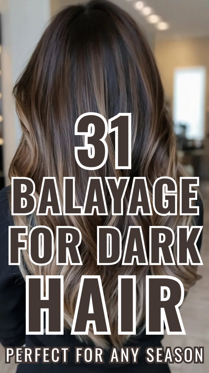 Cheveux noirs méchés