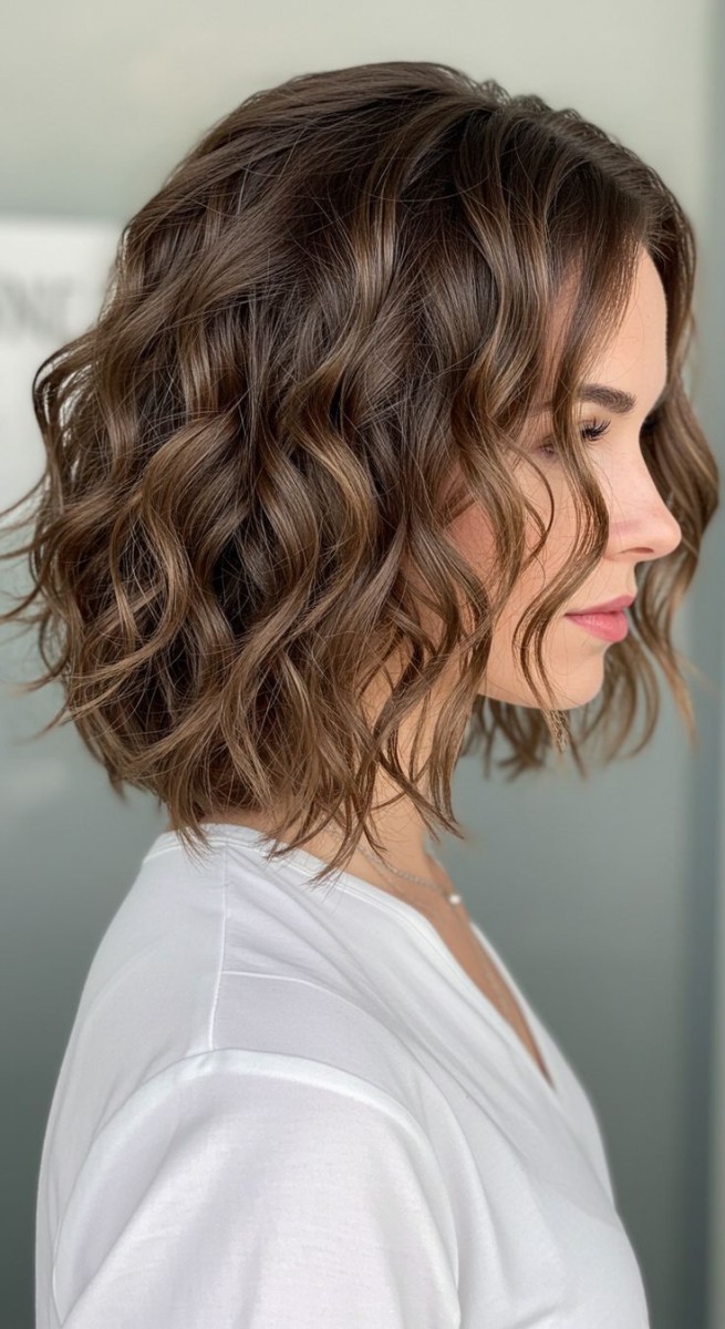 Court ondulé naturel