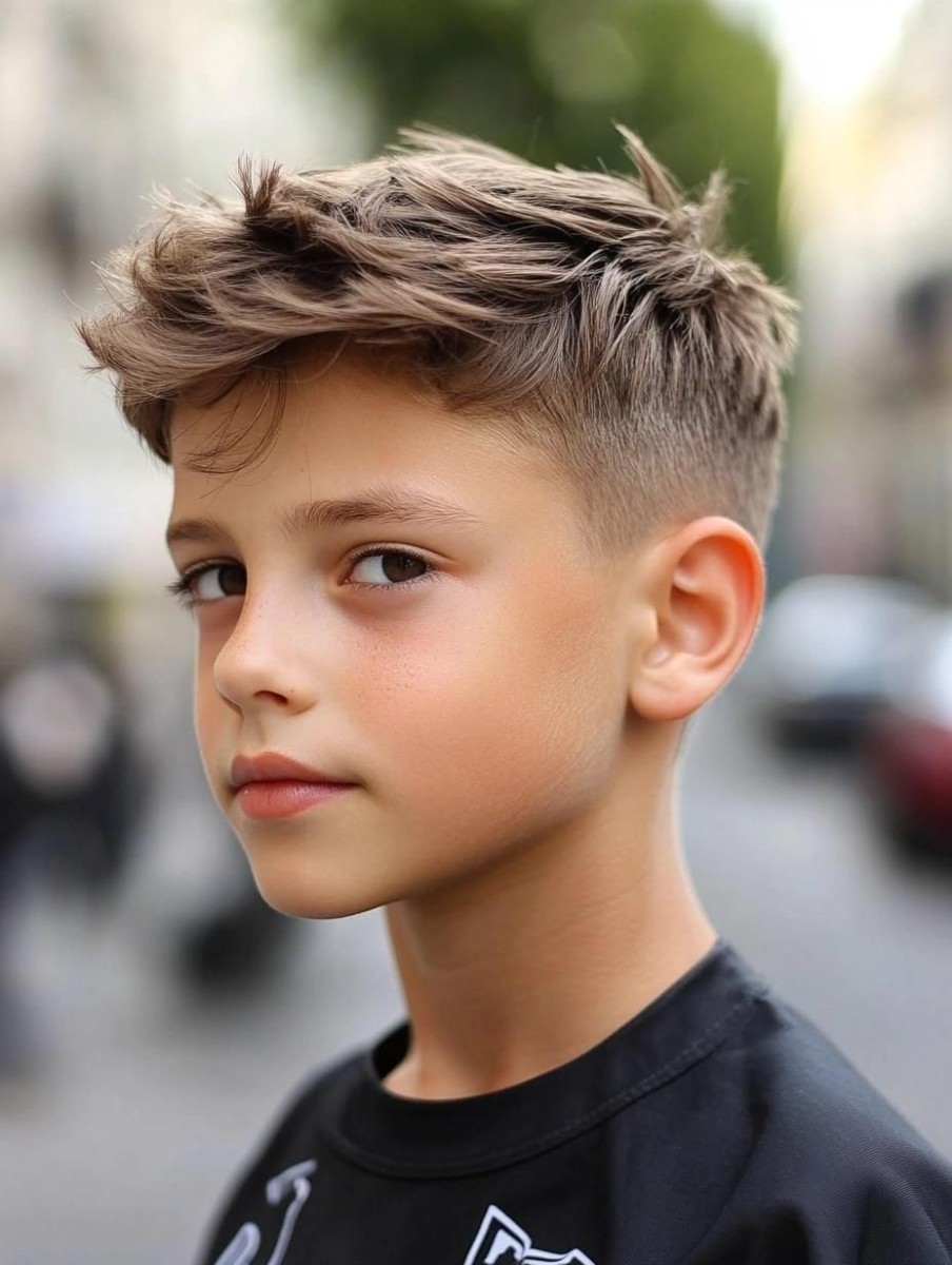 Coupe garçon 12 ans tendance