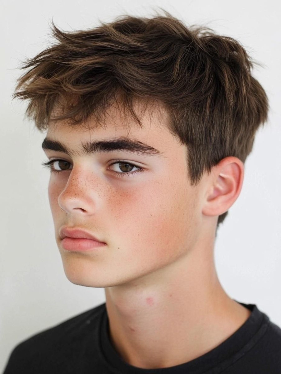 Coiffure garçon 13 ans