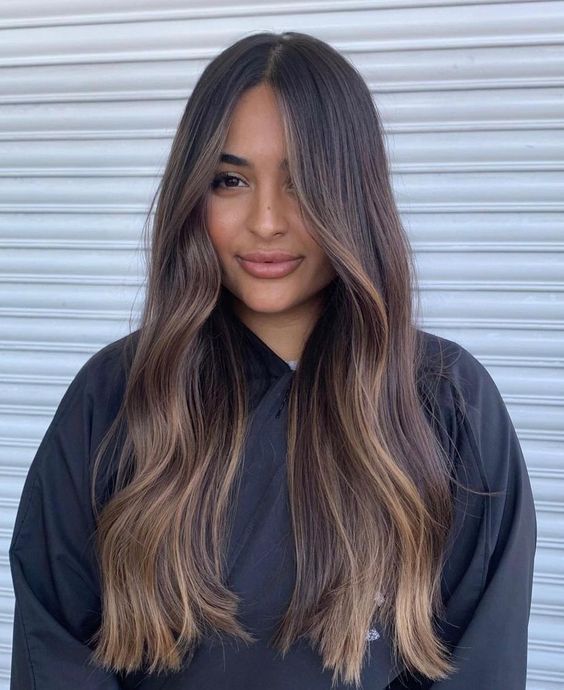 Mèches lumineuses base brune