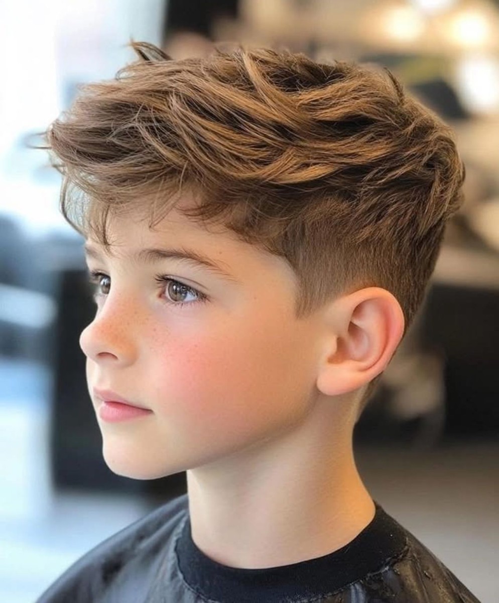 Coiffure garçon 12 ans