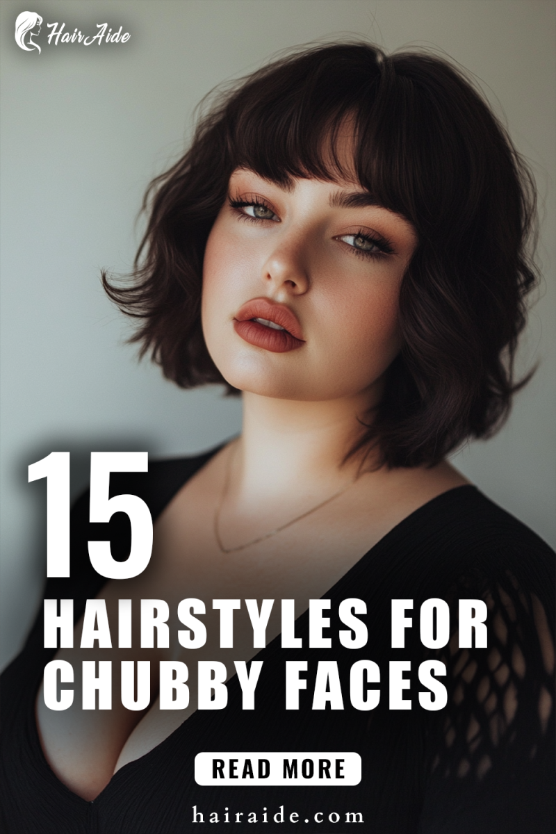 Coupe flatteuse visage rond