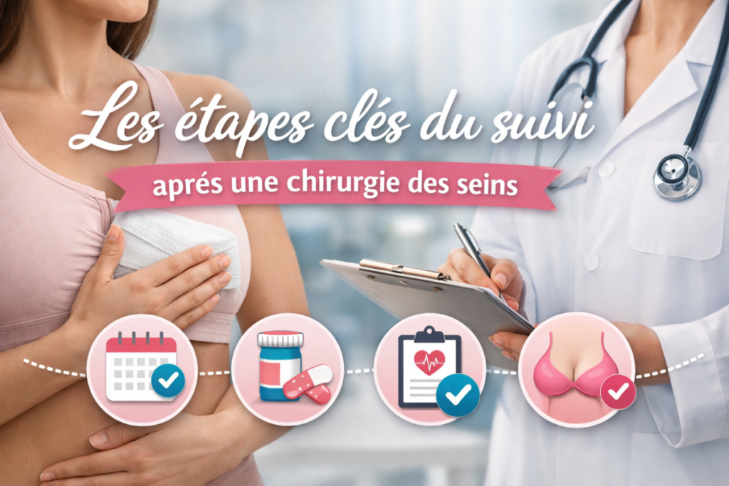suivi après chirurgie des seins