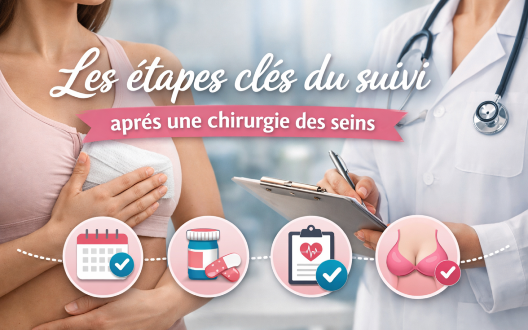 Les étapes clés du suivi après une chirurgie des seins