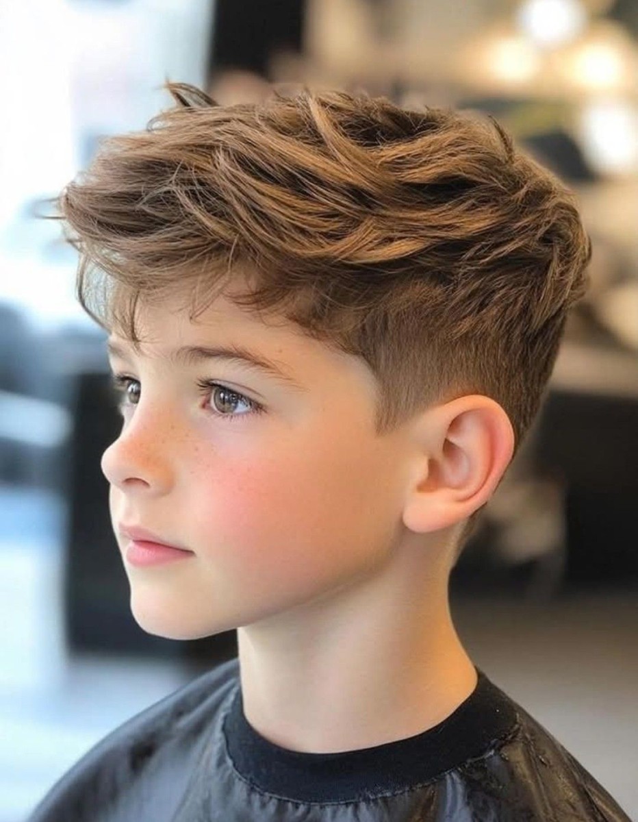 Coiffure garçon 12 ans