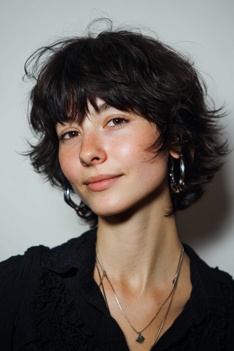 Carré boule effilé