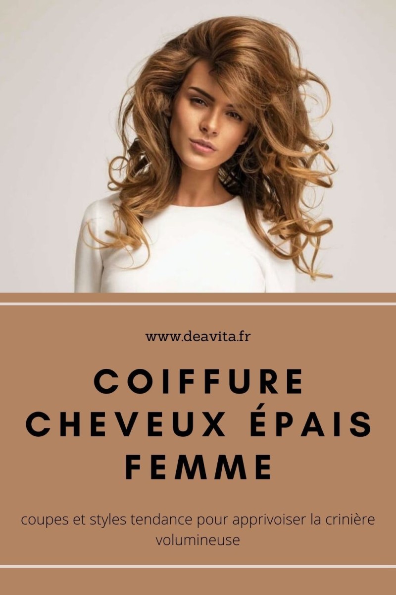 Cheveux épais femme
