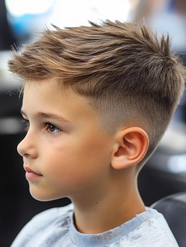 Coiffure garçon 12 ans