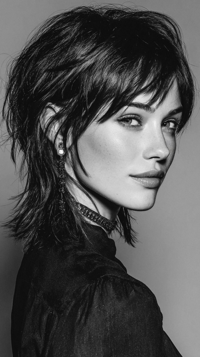 Court effilé sauvage