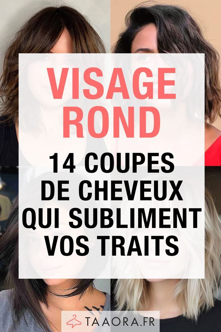 Cheveux fins visage rond