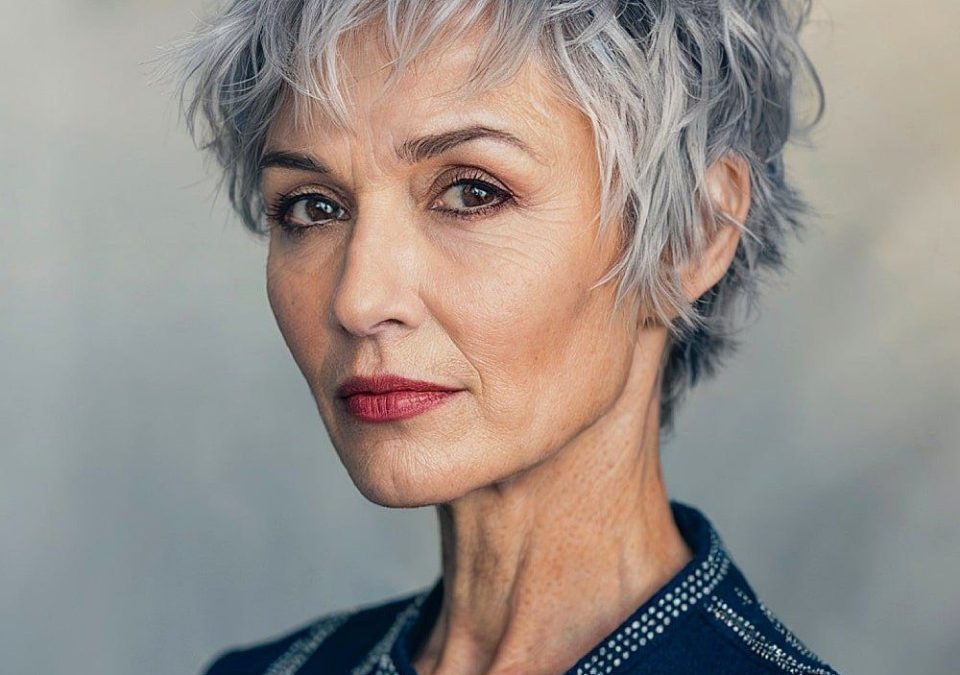 Cheveux Gris 50 Ans : Assumer avec Style en Coupe Courte