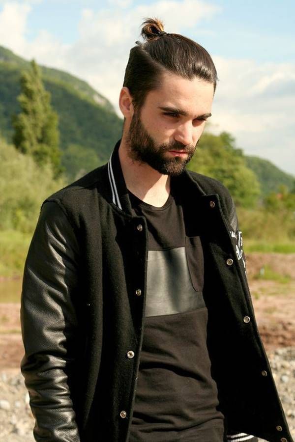 Chignon homme
