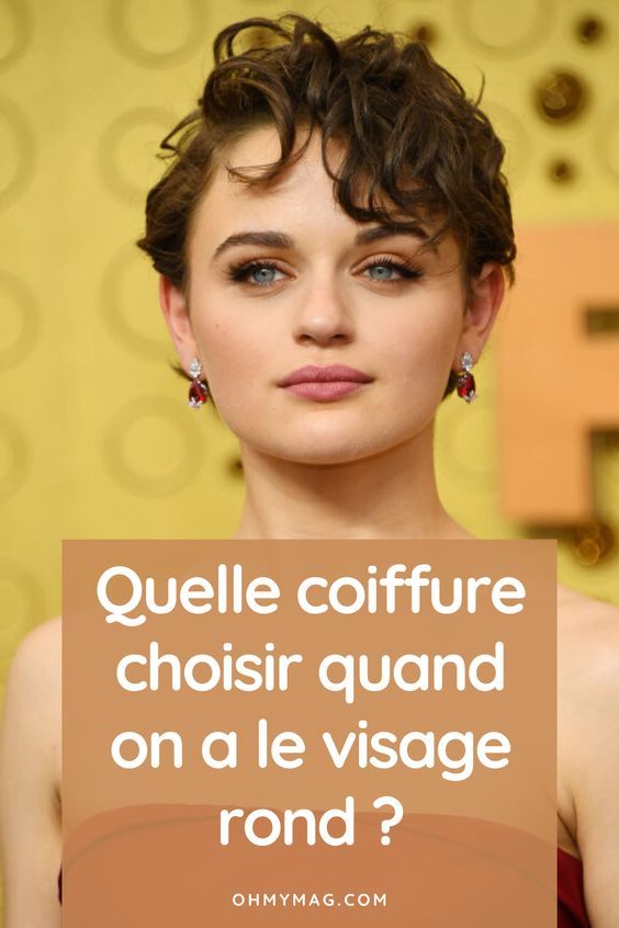 Cheveux fins visage rond