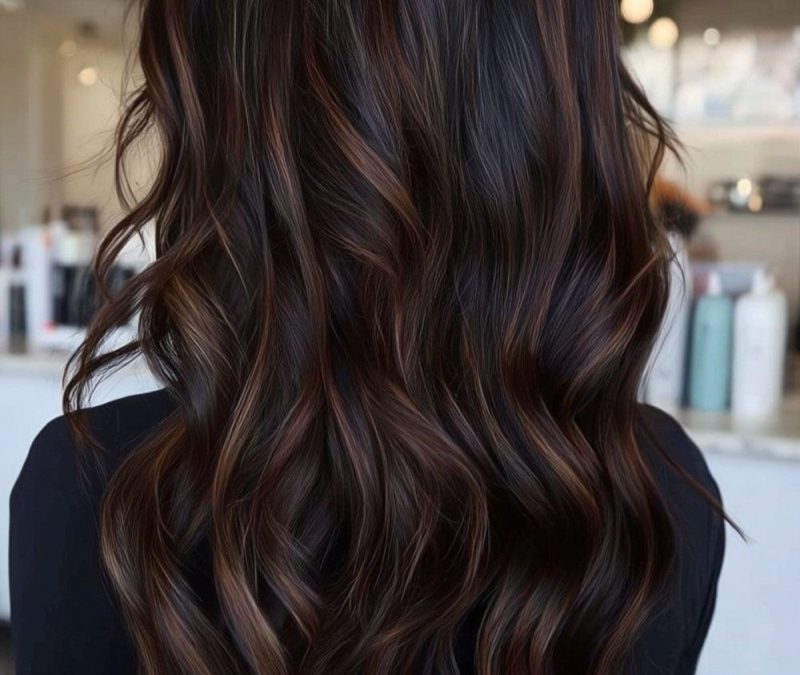 Cheveux Noirs Méchés : 20 Idées pour Illuminer l’Ébène