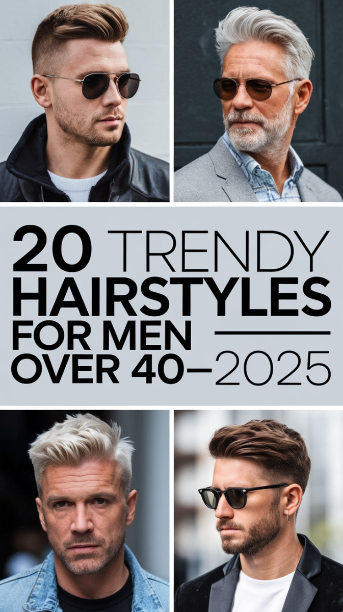 Cheveux en avant homme