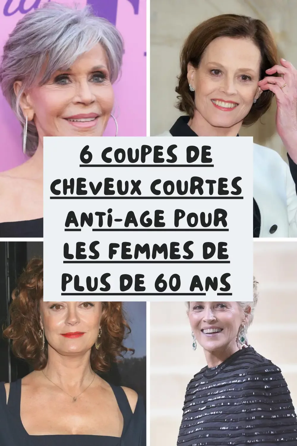 Coiffure après 60 ans