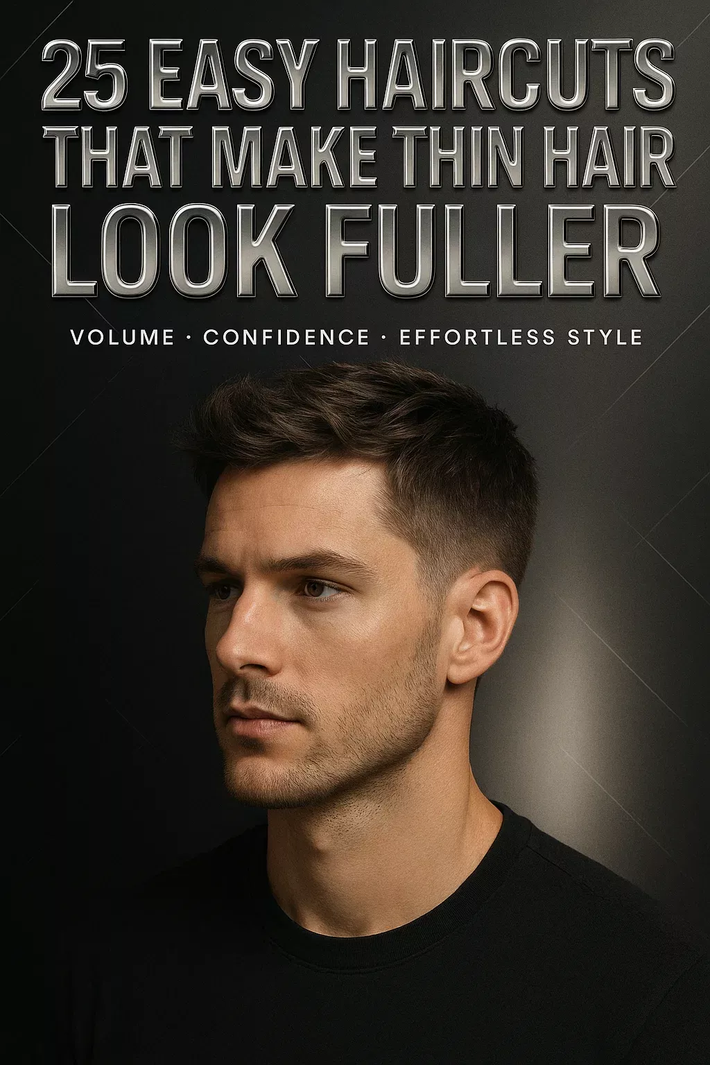 Cheveux fins homme