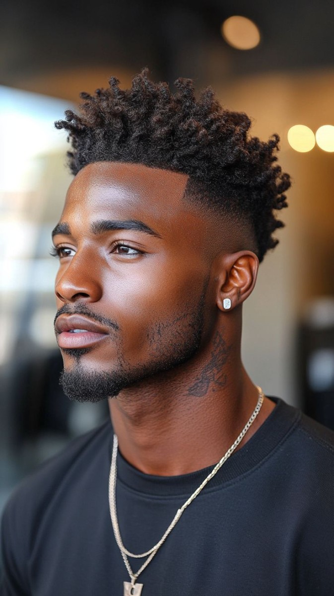 Afro homme