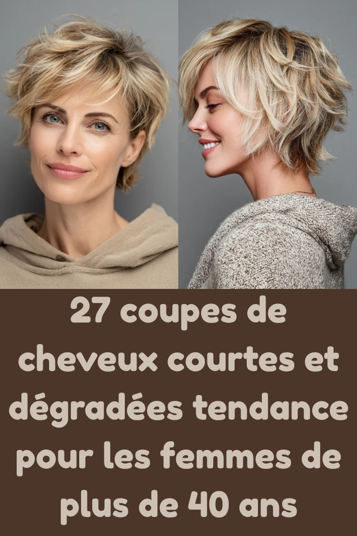 Coupe courte volume cheveux fins