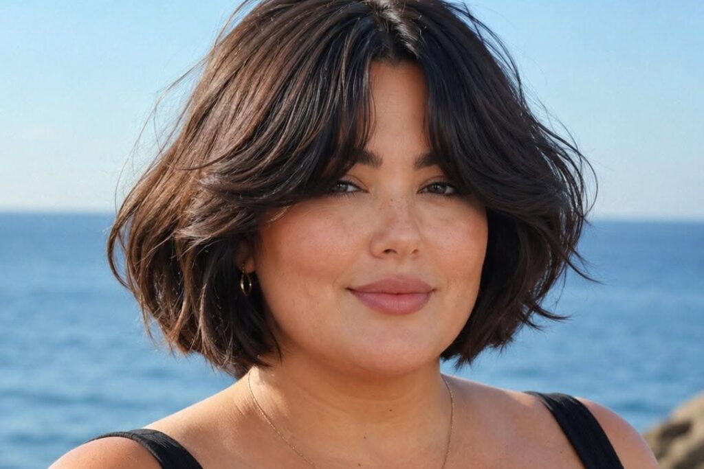 Visage Rond : 30 Coupes Flatteuses Validées par les Pros