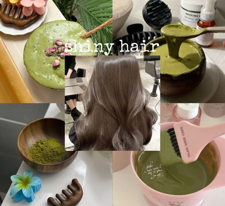 Matcha et routine capillaire : le secret détox pour des cheveux brillants
