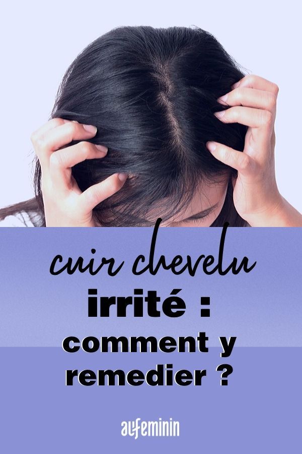 chevelu irrite