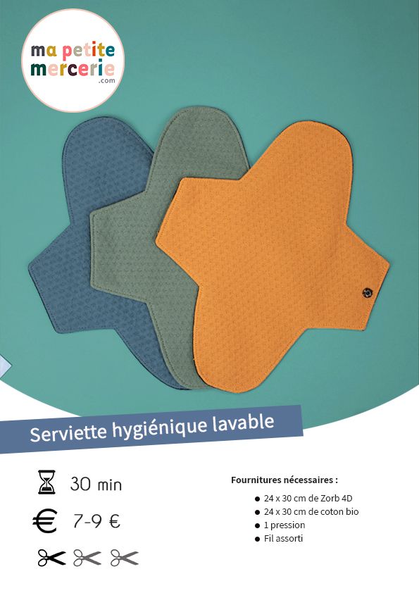 serviette lavable
